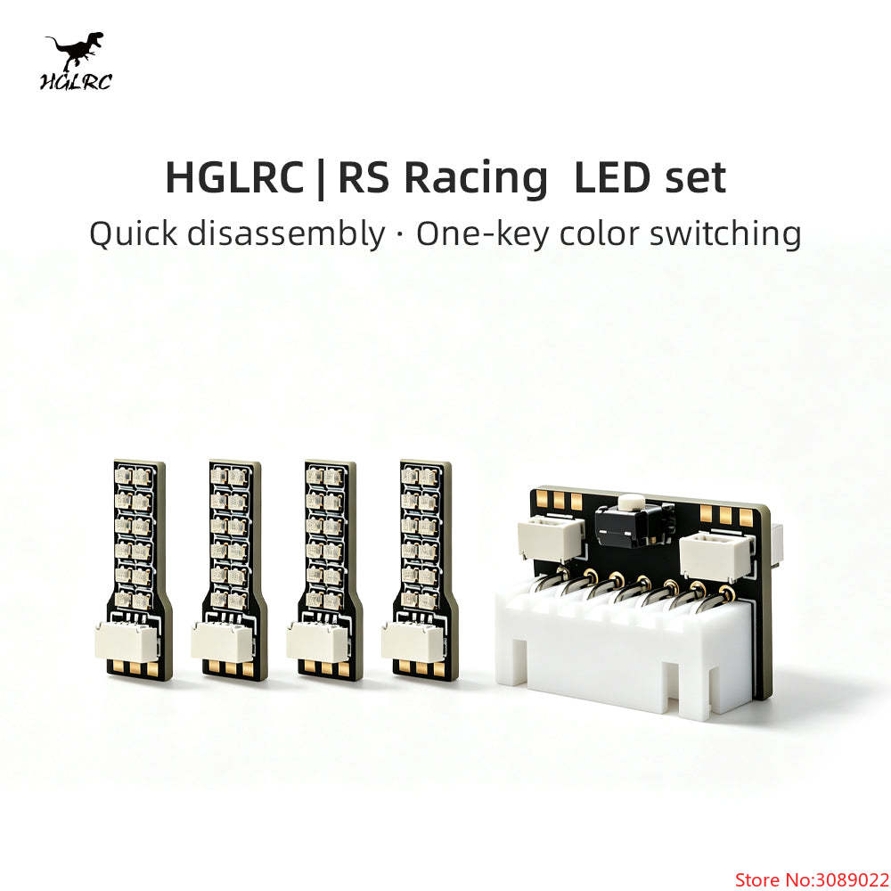 Drone Kit Plug And Play - Set di 4 Mini Strisce LED